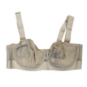 DKNY 36D Sheer Removeable Straps Unlined Underwire Mesh Cup Women's Bra NWT